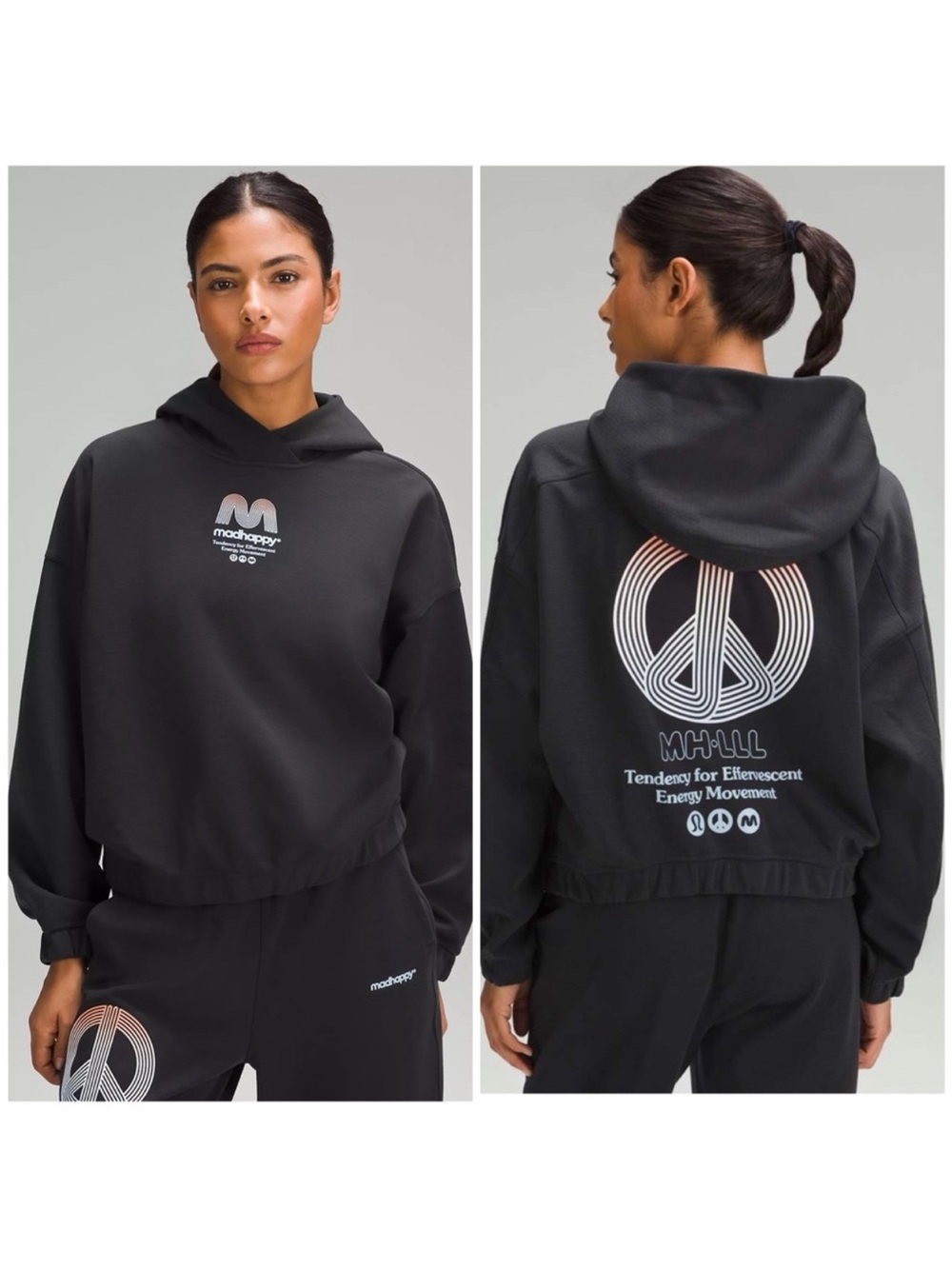 Lululemon x MadHappy crop hoodie